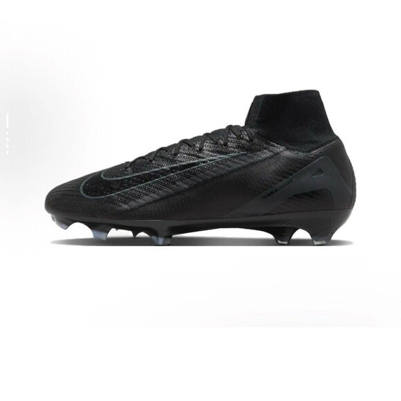 Nike Mercurial Superfly 10 Elite FG Soccer Cleats Black FQ1454-002 Men Size 6.5 - Picture 1 of 10